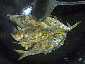 Image: Fish 4 being sauteed - Click to Enlarge