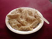 Image: Steamed Gao Zhi ready to be fried - Click to Enlarge