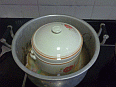 Image: Crock with outer lid - Click to Enlarge