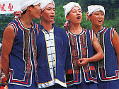 Image: Yao boys in traditional costume - Click to Enlarge