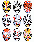 Image: Chinese Opera Masks - Click to Enlarge