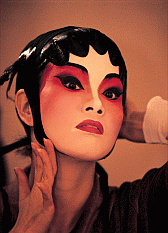 Image: Make-up takes hours to complete - Click to Enlarge