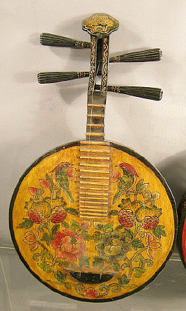 yueqin instruments ch yue chinese china guitar qin
