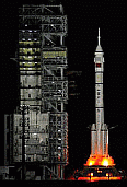 Image: Shenzhou V1 lifts off - Click to Enlarge
