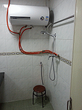 Image: This weird plumbing provides hot water to the kitchen sink, eventually... - Click to Enlarge