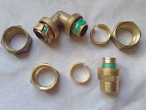 Image: Brass Fittings - Click to Enlarge