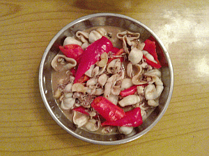 Image: Cooked Baby Squid with Chilli Pepper - Click to Enlarge