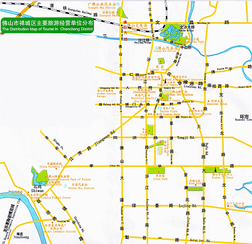 Image: Map of Chancheng - click to enlarge