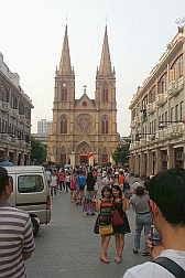 Image: The church in Guangzhou near one of the two 'Food Cities' - Click to Enlarge