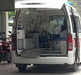 Image: Ambulance interior - Click to Enlarge